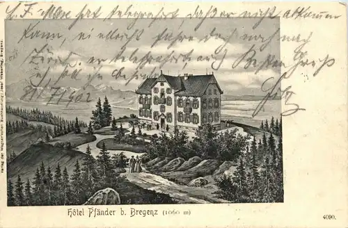 Bregenz/Vorarlberg, div. Orte und Umgebung - Pfänderhotel b. Bregenz -336586