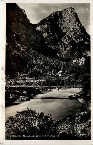 Admont/Gesäuse/Steiermark und Umgebung - Gesäuse: Kummerbrücke mit Planspitze -335872