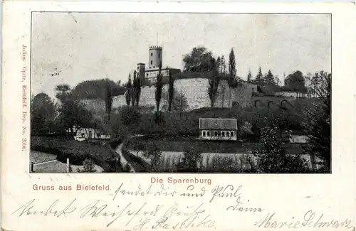 Gruss aus Bielefeld - Die Sparenburg -407504