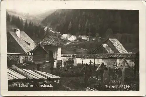 Admont/Gesäuse und Umgebung - Friedhof in Johnsbach -336686