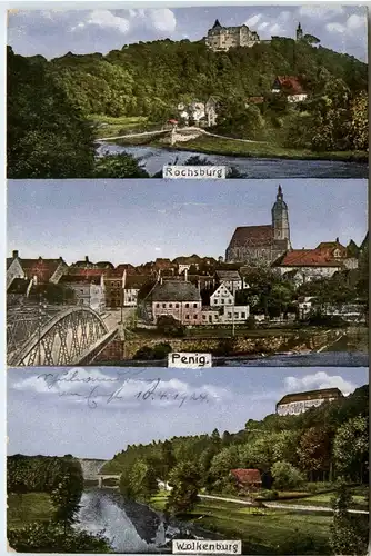 Penig in Sachsen - Rochsburg Wolkenburg -408570