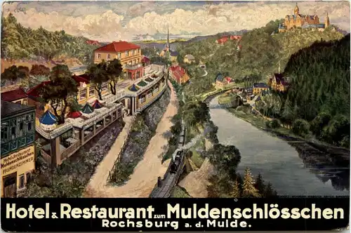 Rochsburg an der Mulde - Hotel zum Muldenschlösschen -408644