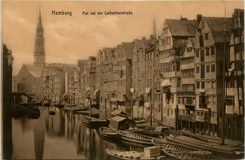 Hamburg - Flet bei der Catharinenstrasse -408500