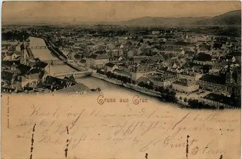 Graz/Steiermark - Gruss aus Graz -336134