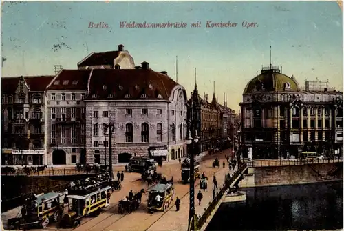 Berlin - Weidendammerbrücke -407884