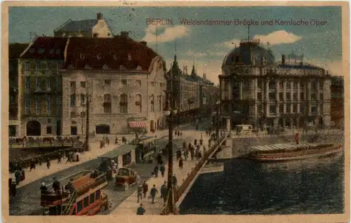 Berlin - Weidendammer Brücke -407960