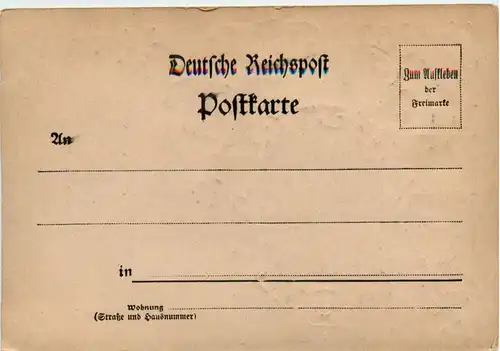 Gruss aus Berlin - Prägekarte -407876