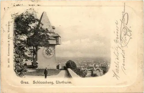 Graz/Steiermark und Umgebung - Schlossberg-Uhrturm -337212