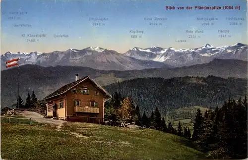 Bregenz/Vorarlberg, div. Orte und Umgebung - Blick von der Pfänderspitze -336600