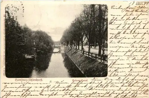 Hamburg - Uhlenhorst - Hofweg Canal -408336