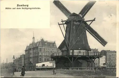 Mühle auf dem Heiligengestfelde Hamburg -408352