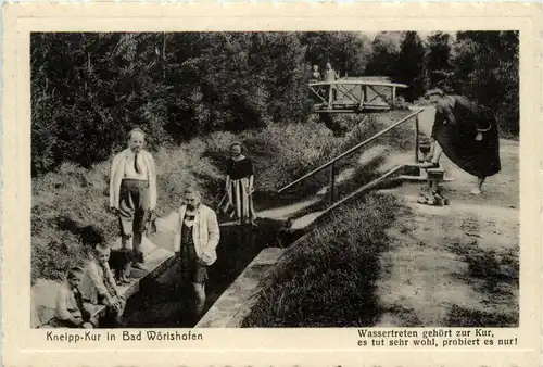 Bad Wörishofen/Bayern/Schwaben/Unterallgäu - Wassertreten -337902