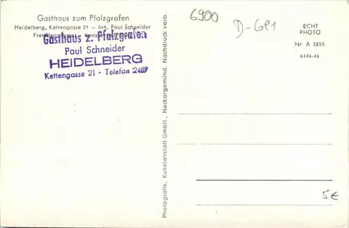 Heidelberg - Gasthaus zum Pfalzgrafen -408852