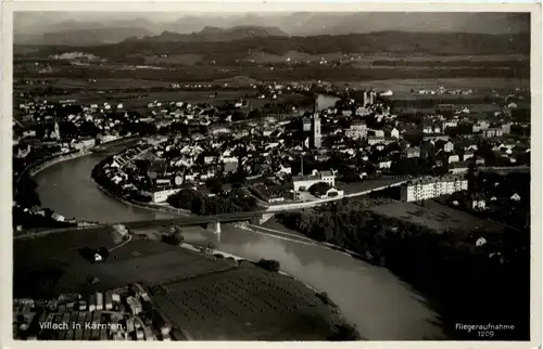 Villach/Kärnten und Umgebung - Fliegeraufnahme -321680