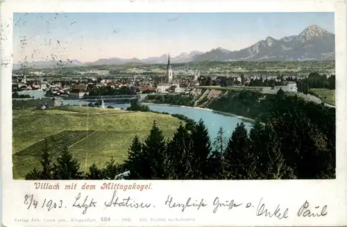 Villach/Kärnten und Umgebung - mit Mittagskogel -321700