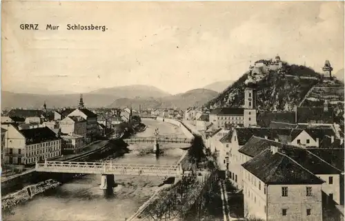 Graz/Steiermark und Umgebung - Mur, Schlossberg -337258