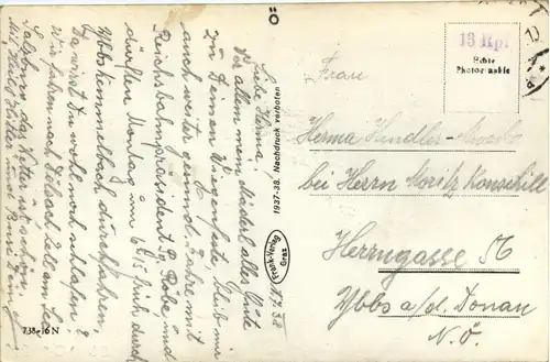 Villach - Blick v. Stadtpfarrturm gegen Parkhotel und Mittagskogel -321858