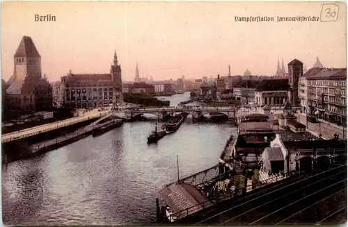 Berlin - Dampferstation Jannowitzbrücke -407908