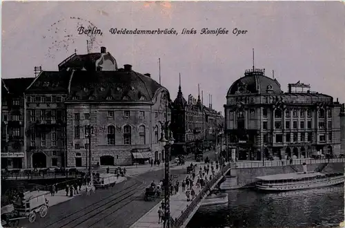 Berlin - Weidendammerbrücke -407944