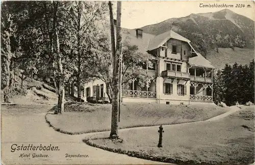 Admont/Gesäuse/Steiermark und Umgebung - Gstatterboden, Hotel Gesäuse, Dependance, Tamischbachturm -337500