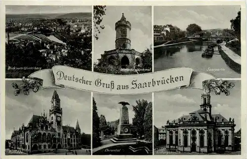 Deutscher Gruss aus Saarbrücken -409502