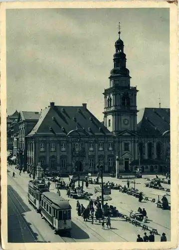 Mannheim - Markt Strasenbahn -409556