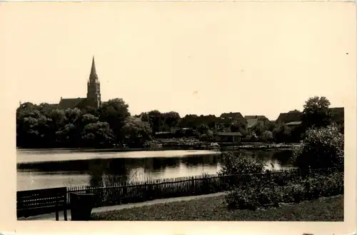 Röbel - Blick auf die St. Marienkirche -409626