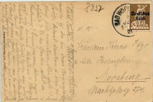 Bad Wörishofen/Bayern/Schwaben/Unterallgäu - Kneippstrasse mit Kasino -337744