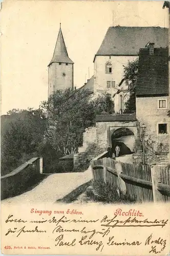 Rochlitz - Eingang zum Schloss -408084