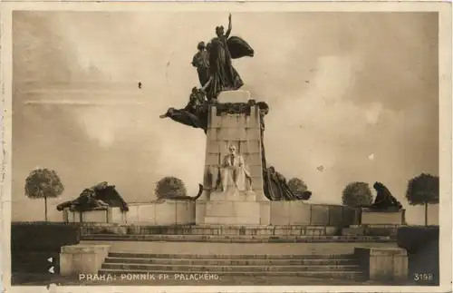 Praha- Pomnik Fr. Palackeho -409166