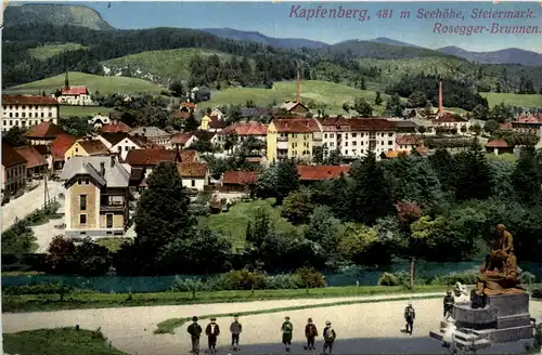 Steiermark/div. Orte und Umgebung - Kapfenberg, Rosegger-Brunnen -322890