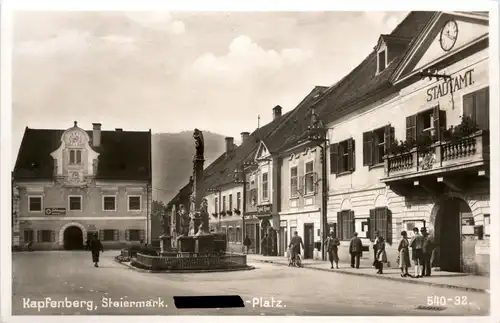 Steiermark/div. Orte und Umgebung - Kapfenberg, Adolf-Hitler-Platz -323110