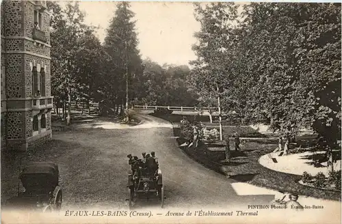 Evaux les Bains - Avenue de l Etablissement Thermal -410670