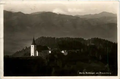 Steiermark/div. Orte und Umgebung - Maria- Rehkogel am Frauenberg -323208