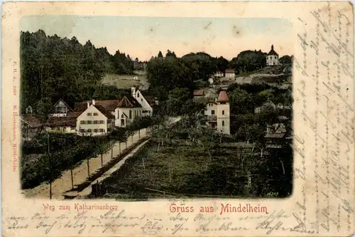 Mindelheim/Bayern/Schwaben/Unterallgäu - Weg zum katharinenberg -337624