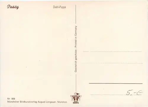 Diehl Puppe - Pussy -409986