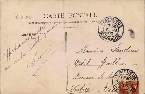 De Perigueux je vous envoie ces Fleurs -410942