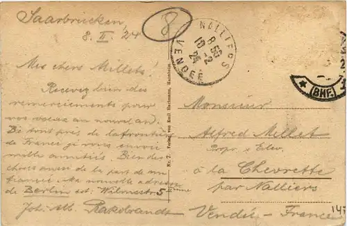 Saarbrücken - Louisenbrücke -409494