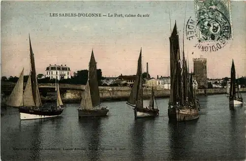 Sables D Olonne - Le port -411278