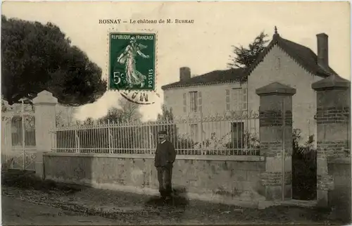 Rosnay - Le chateau de M. Bureau - Vendee -411298