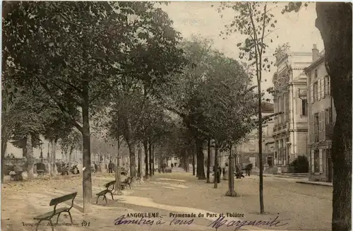 Angouleme - Promenade du Parc et Theatre -410508