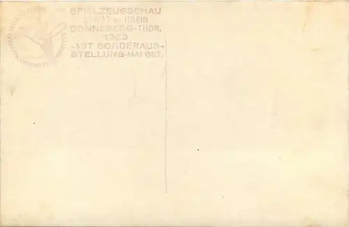 Sonneberg - Spielzeugschau 1933 -409888