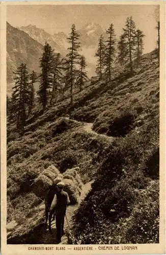 Chamonix - Argentiere - Chemin de Lognan -410422