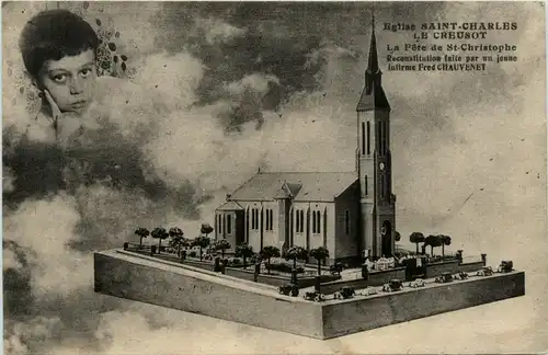 Eglise Saint Charles Le Creusot - Saone et Loir - 71 -411482