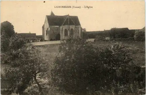 Lignorelles - L Eglise - Yonne -411432