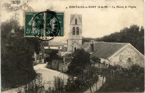 Fontaine-le-Port - La Mairie -410716