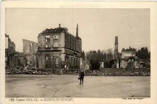 Ruines de Revigny Guerre 1914 -410806
