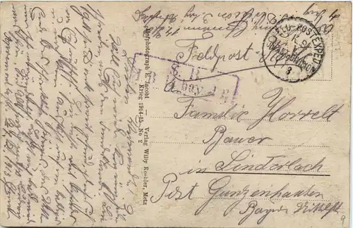 Rouvres - Feldpost - Meuse - 55 -411650