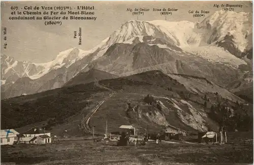 Col de Voza - Chemin de fer du Mont Blanc -410924