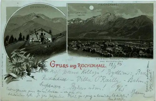 Gruss aus Bad Reichenhall - Litho -286250